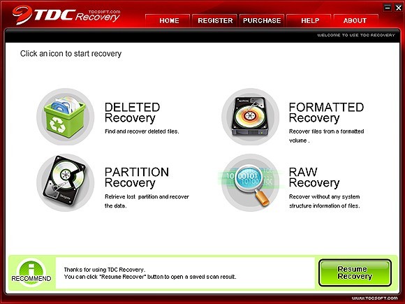 TDC Data Recovery