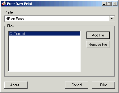Free Raw Print