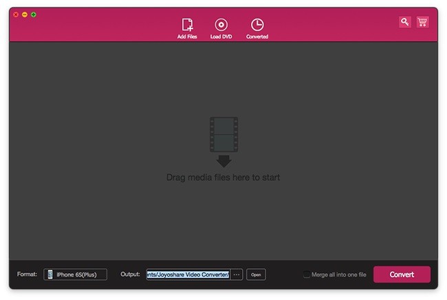 Joyoshare Video Converter for Mac