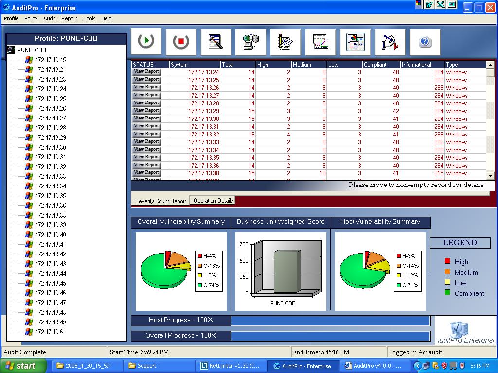 AuditPro Enterprise Edition
