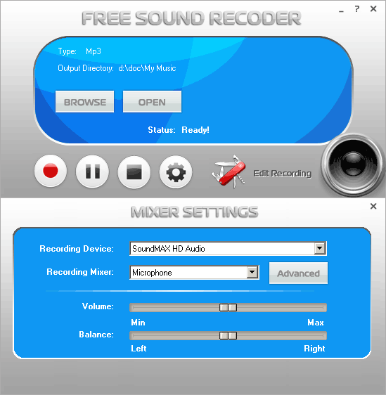 Free Sound Recorder 2008
