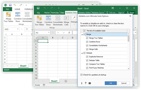 Ablebits.com Ultimate Suite for Excel