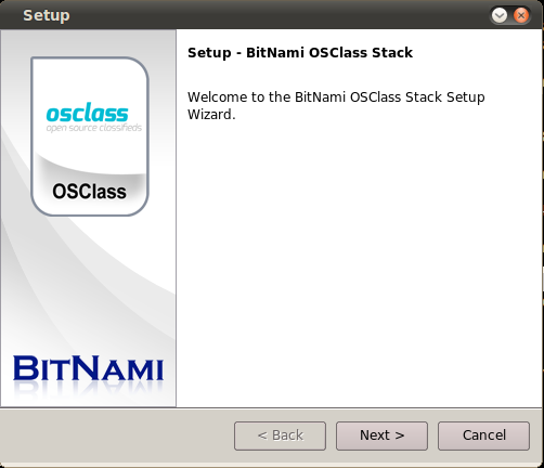 BitNami OSClass Stack