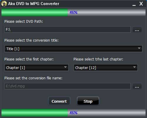 Aku DVD To MPG Converter