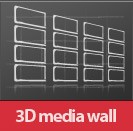 3D Media Wall FX