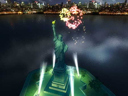 3D Statue of Liberty Screensaver