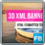 3D XML Banner Rotator