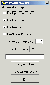 Password Provider