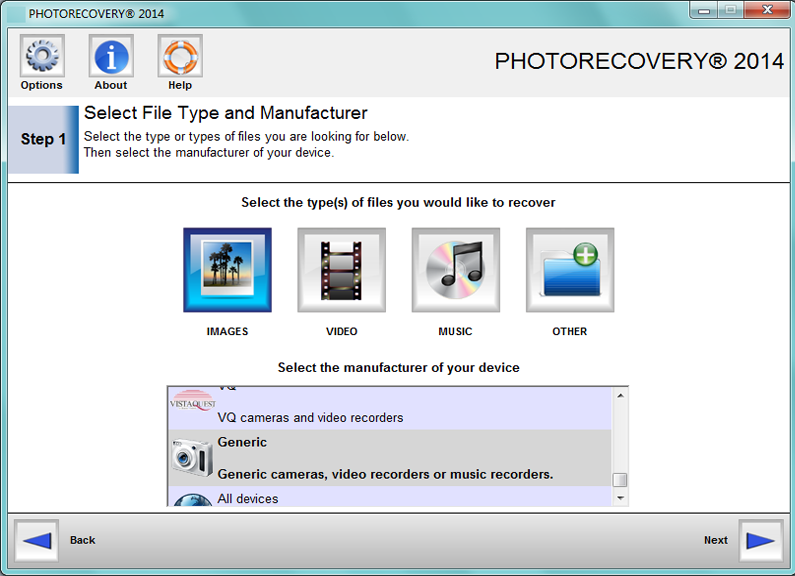 PHOTORECOVERY 2015 for OS X (Mac)