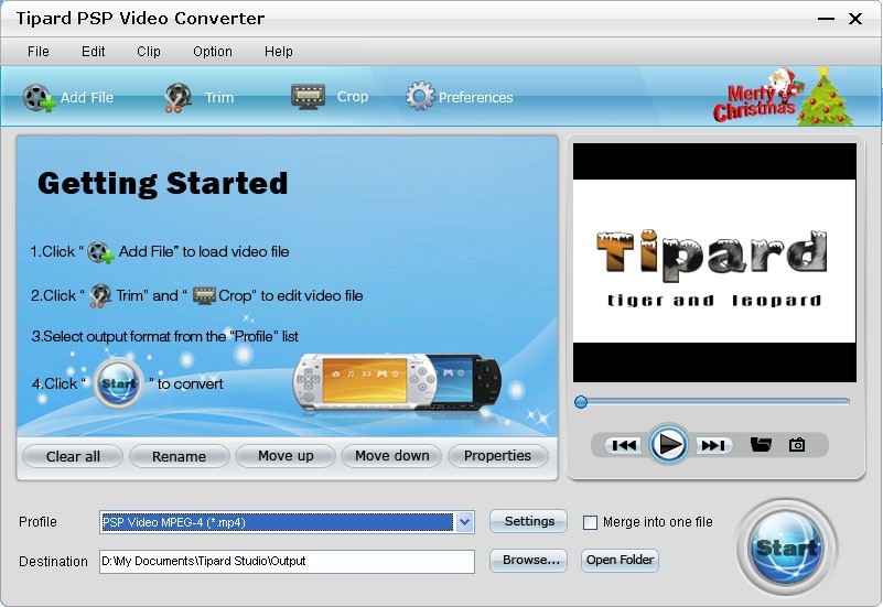 Tipard PSP Video Converter