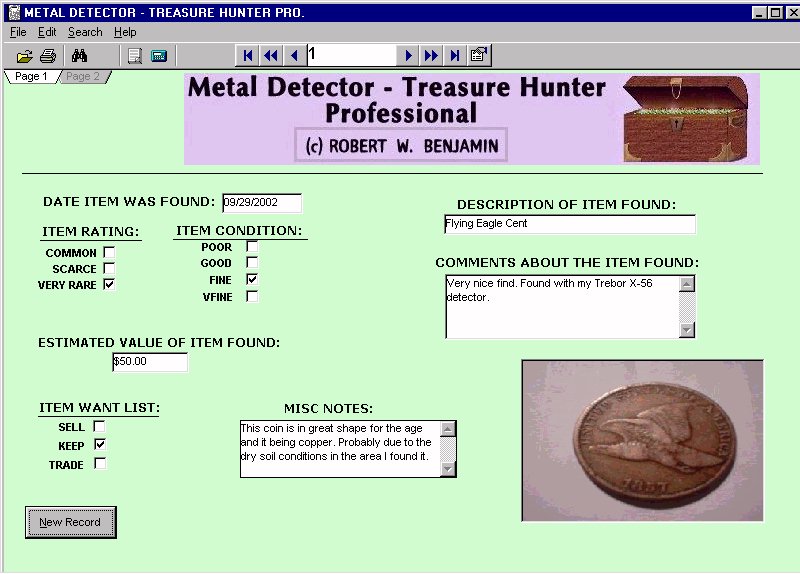 Metal Detector - Treasure Hunter Pro