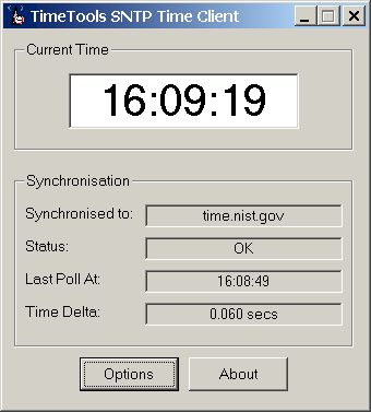 Atomic Clock NTP Time Client