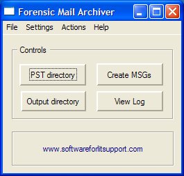 ForensicMailArchiver