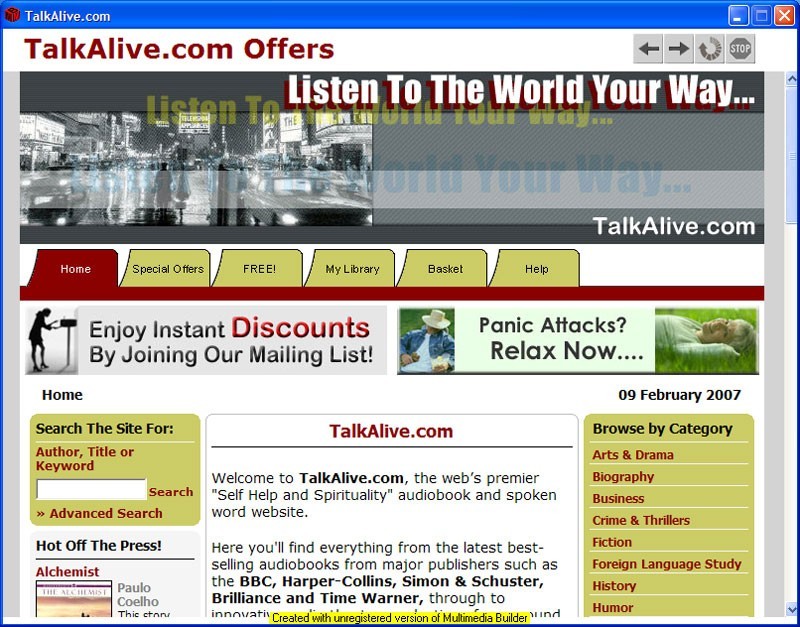 TalkAlive browser