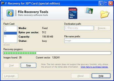 FileRecovery for SD