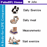 PalmBFL:The Body for LIFE Companion