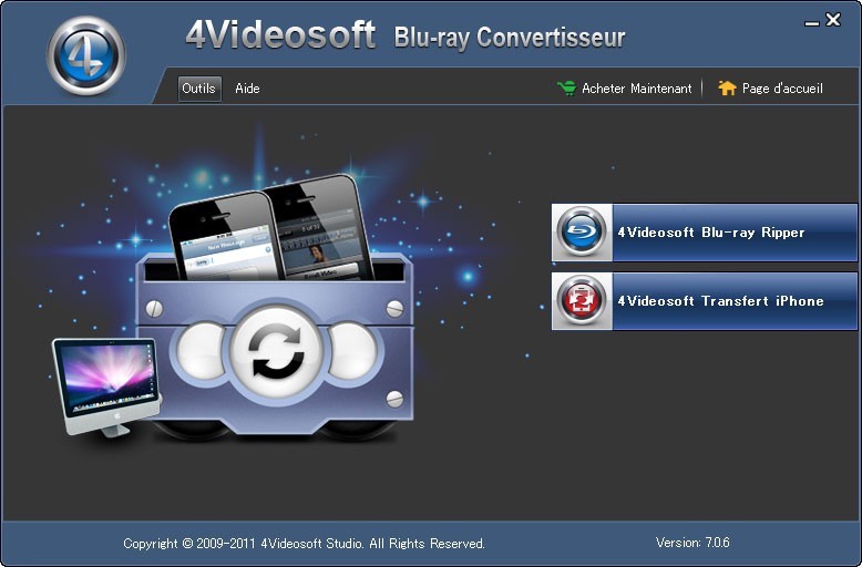 4Videosoft Blu ray Convertisseur
