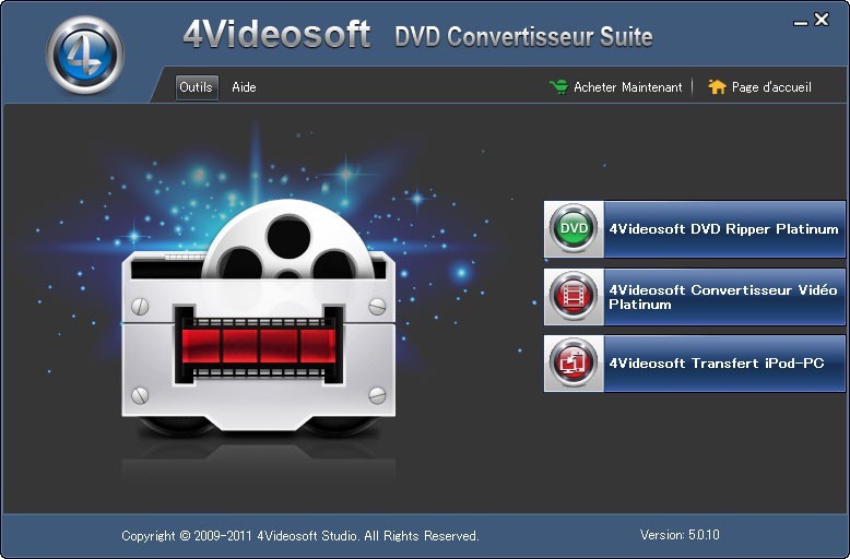 4Videosoft DVD Convertisseur Suite