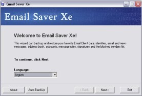 Email Saver Xe