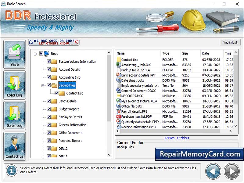 Professional Memory Card Recovery Tool