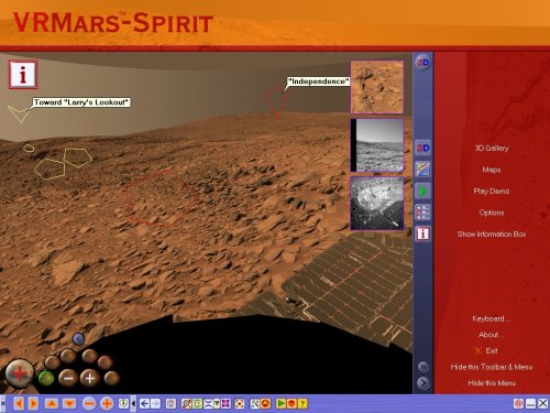 VRMars-Spirit - The Red Planet Mars 3D