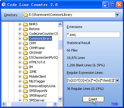 Code Line Counter