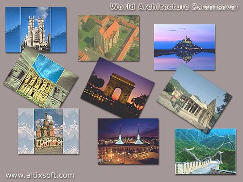 World Architecture Screensaver