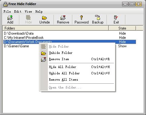 Itusoft Free Hide Folder