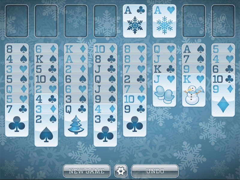 Winter Freecell Solitaire