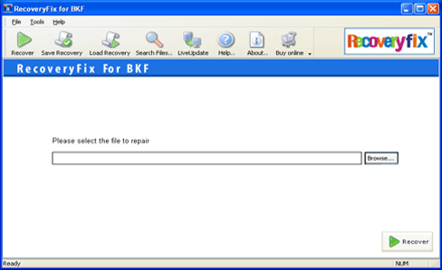 Open BKF File