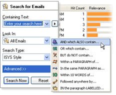 ISYS:email.search