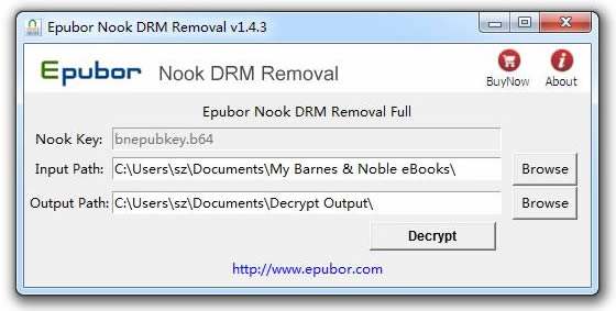 Nook DRM Removal