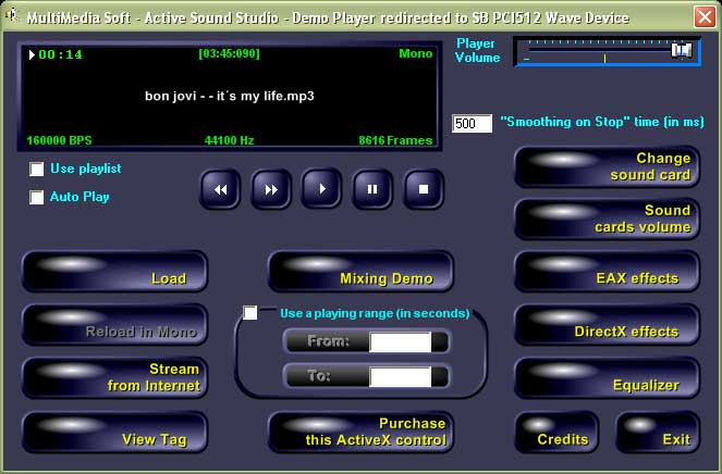 Active MP3&WAV Player