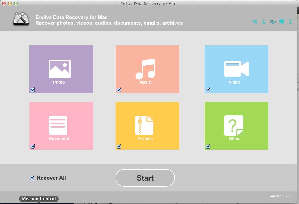 Erelive Data Recovery for Mac