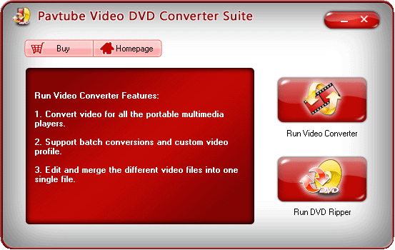 Pavtube Video DVD Converter Suite