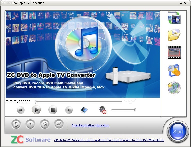 ZC DVD to Apple TV Converter