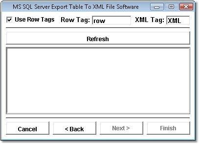 MS SQL Server to XML Convert Software
