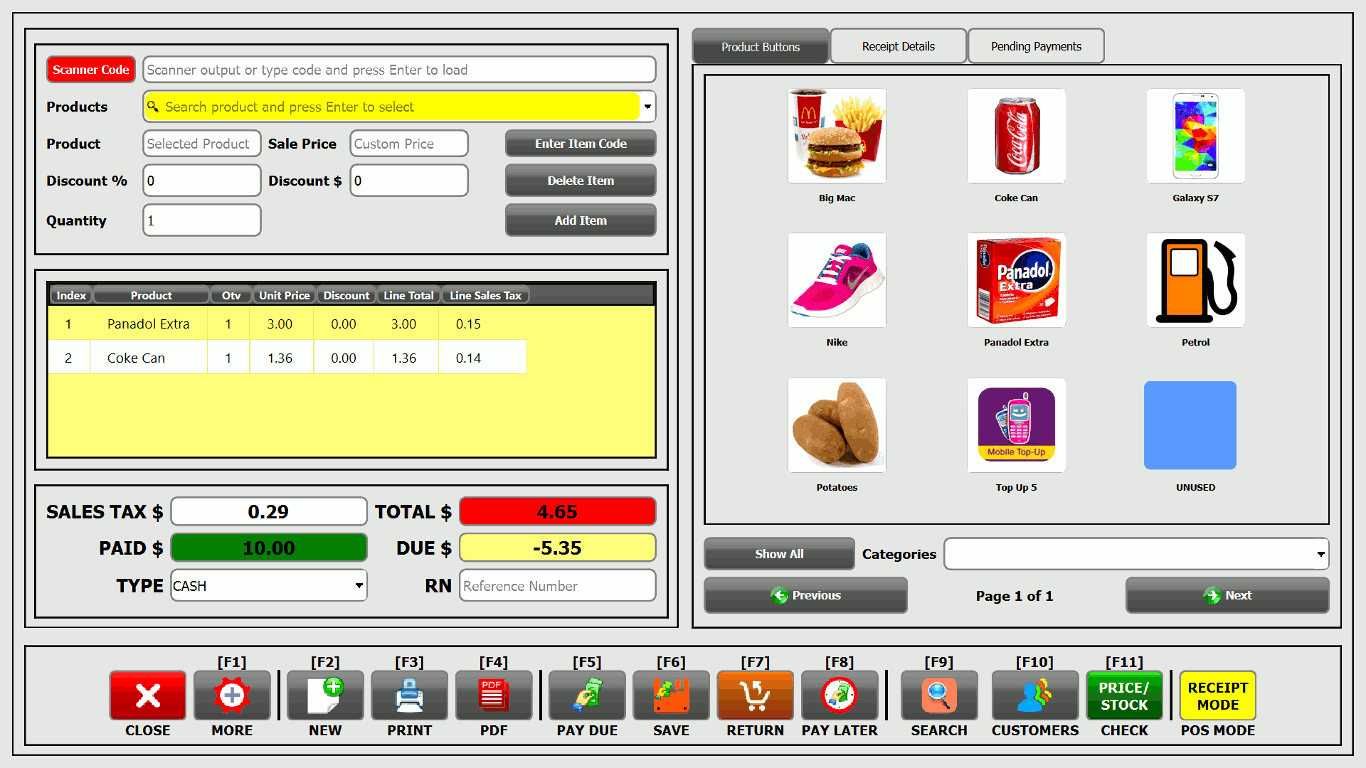 StarCode Express POS and Inventory