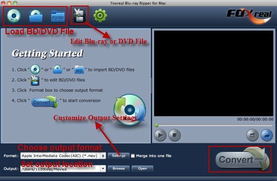 Foxreal Blu-ray Ripper for Mac