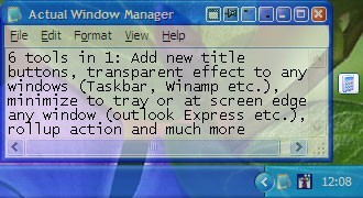 Actual Windows Manager