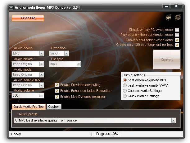 Andromeda Hyper MP3 Converter