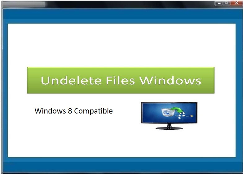 Undelete Files Windows