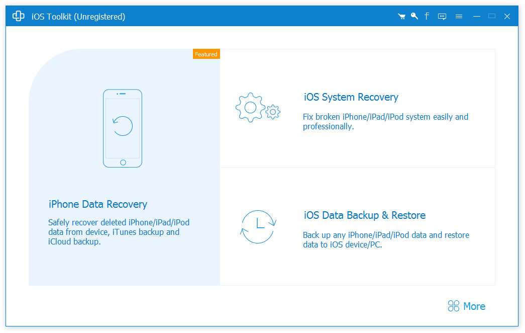 AnyMP4 iPhone Data  Recovery