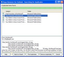 Dupe Remover for Outlook Contacts