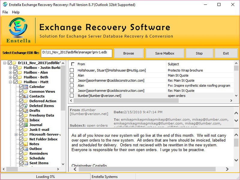 How to recover Exchange EDB