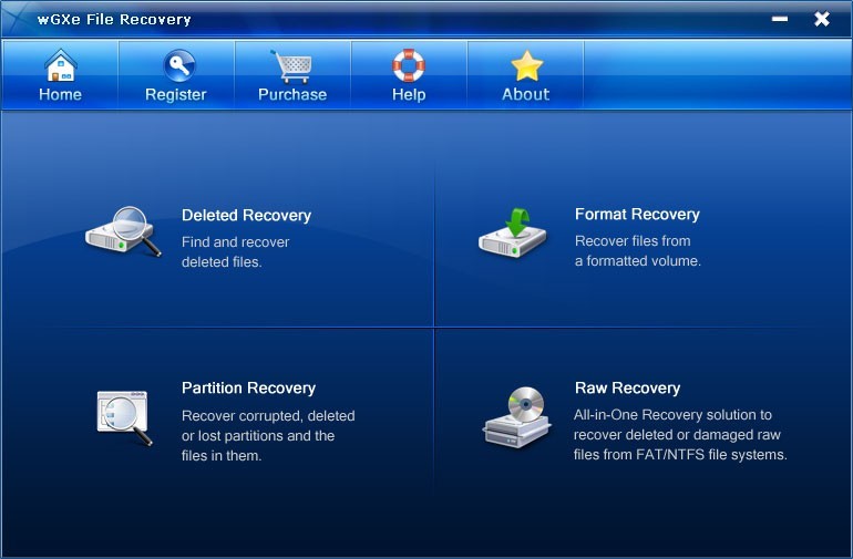 wGXe File Recovery