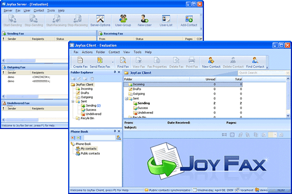 Joy fax Server