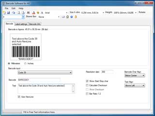 Barcode software for All