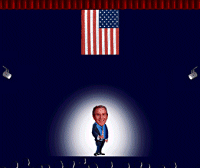 Re-elect George Bush Screen Saver