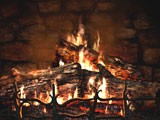 Fireplace 3D Photo Screensaver